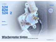 Wischermotor hinten MERCEDES-BENZ 124 T-Modell (S124) A1248201242 1248201242
