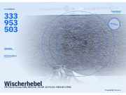 Wischerhebel VW Polo II Classic (80, 86C) 333953503