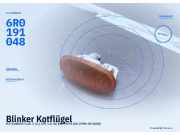 Blinker Kotflügel MITSUBISHI Colt V (CJ, CP) 6R0191048