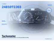 Tachometer NISSAN Primera (P10) 2481072J03