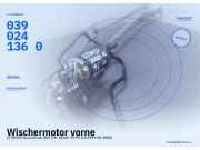 Wischermotor vorne CITROEN Xsara Break (N2) 0390241360