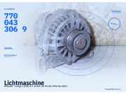 Lichtmaschine RENAULT Twingo I (C06) 7700433069