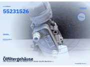 Ölfiltergehäuse FIAT Ducato Bus (250) 55231526
