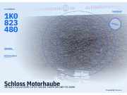 Schloss Motorhaube VW Golf V Variant (1KM) 1K0823480