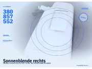 Sonnenblende rechts VW Bora Variant (1J) 380857552