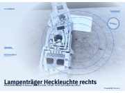 Lampenträger Heckleuchte rechts MERCEDES-BENZ A-Klasse (W169)