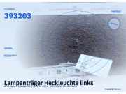 Lampenträger Heckleuchte links OPEL Astra G Caravan (T98) 393203