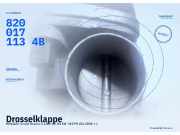Drosselklappe RENAULT Grand Scenic II (JM) 8200171134B