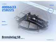Bremsbelag SB KIA Carens II (FJ) 4006633218221