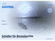 Schalter für Bremsleuchte RENAULT Clio II (B) 444986