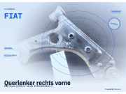 Querlenker rechts vorne FIAT Punto (199) FIAT