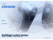Kotflügel rechts hinten RENAULT 4 4303650
