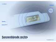 Sonnenblende rechts VW Eos (1F)