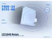 (221848 Relais FORD Ka (RBT) F80B14B192AA) F80B-14B192-AA