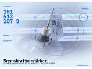Bremskraftverstärker VW Golf III Cabriolet (1EX0) 1H1612107D