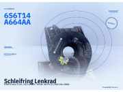 Schleifring Lenkrad FORD Fiesta V (JH, JD) 6S6T14A664AA