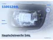Hauptscheinwerfer links DAIHATSU Cuore II (L80, L81) 11051244L