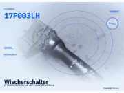 Wischerschalter CITROEN C117F003LH Toyota Yaris, Auris, Aygo, Peugeot 107 17F003LH