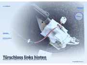 Türschloss links hinten MAZDA 323 S V (BA)