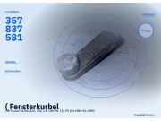 ( Fensterkurbel VW Golf II (19E) 191837579) 357837581