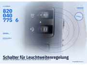 Schalter für Leuchtweitenregelung RENAULT Clio III (BR0/1, CR0/1) 8200407 8200407756