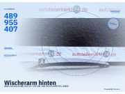 Wischerarm hinten AUDI A6 Avant (4B, C5) 8D9955407A 4B9955407