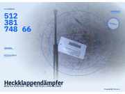 Heckklappendämpfer BMW 5er (E39) E39FK 51238174866