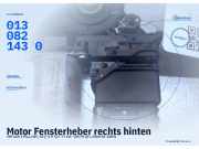 Motor Fensterheber rechts hinten VW Golf V Plus (5M, 521) 0130821430