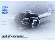 Lenkstockschalter FIAT Punto (188) 735381039