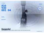 Gaspedal MERCEDES-BENZ A-Klasse (W169) A1693000104
