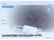 Lampenträger Heckleuchte rechts OPEL Astra G Caravan (T98) 393204