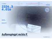 Außenspiegel rechts PEUGEOT 307 CC 232634016 2326.34.016