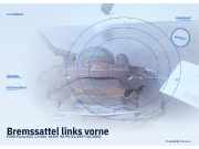 Bremssattel links vorne FORD Puma (EC)