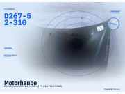 Motorhaube MAZDA Demio (DW) D267-52-310A D267-52-310