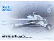 Wischermotor vorne TOYOTA Yaris Liftback (P9) 85110-0D080