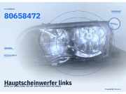 Hauptscheinwerfer links BMW 3er (E46) 80658472