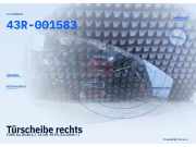 Türscheibe rechts FORD Ka (RU8) 43R-001583
