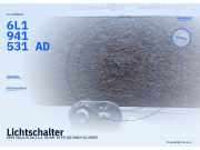 Lichtschalter SEAT Ibiza III (6L) 6L1941531AD