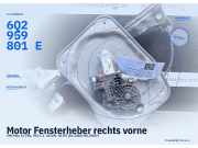 Motor Fensterheber rechts vorne VW Polo IV (9N, 9A) 6Q2959801E