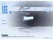 Feder MERCEDES-BENZ A-Klasse (W169) 1693243104