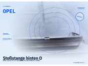 Stoßstange hinten OPEL Vectra A OPEL
