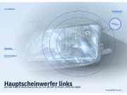 Hauptscheinwerfer links SUZUKI Swift II Stufenheck (AH, AJ)