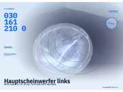 Hauptscheinwerfer links OPEL Kadett D 0301612100