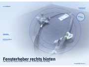 Fensterheber rechts hinten VW Passat B2 Variant (32B)