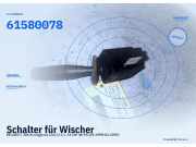 Schalter für Wischer PEUGEOT 206 Schrägheck (2A/C) 96331043ZL 61580078