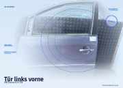 Tür links vorne VW Touran (1T1, 1T2)