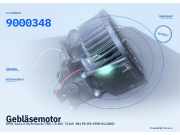 Gebläsemotor OPEL Astra G Stufenheck (T98) 9000348