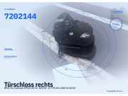 Türschloss rechts BMW 3er Cabriolet (E93) 7202144