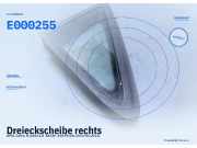 Dreieckscheibe rechts OPEL Zafira B (A05) E000255