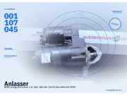 Anlasser Opel Omega B Caravan (Omega B Caravan) 2.0 I 16v 100 kW (03.1994–09.1999) 001107045